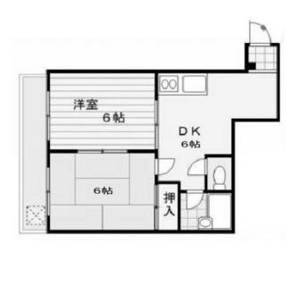 東京都荒川区東日暮里３丁目 賃貸マンション 2DK