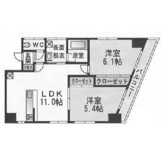 東京都荒川区西日暮里２丁目 賃貸マンション 2LDK