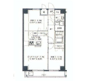 東京都荒川区西日暮里２丁目 賃貸マンション 2LDK