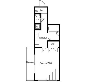 東京都荒川区東日暮里６丁目 賃貸マンション 1DK