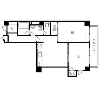 東京都荒川区西日暮里３丁目 賃貸マンション 2DK